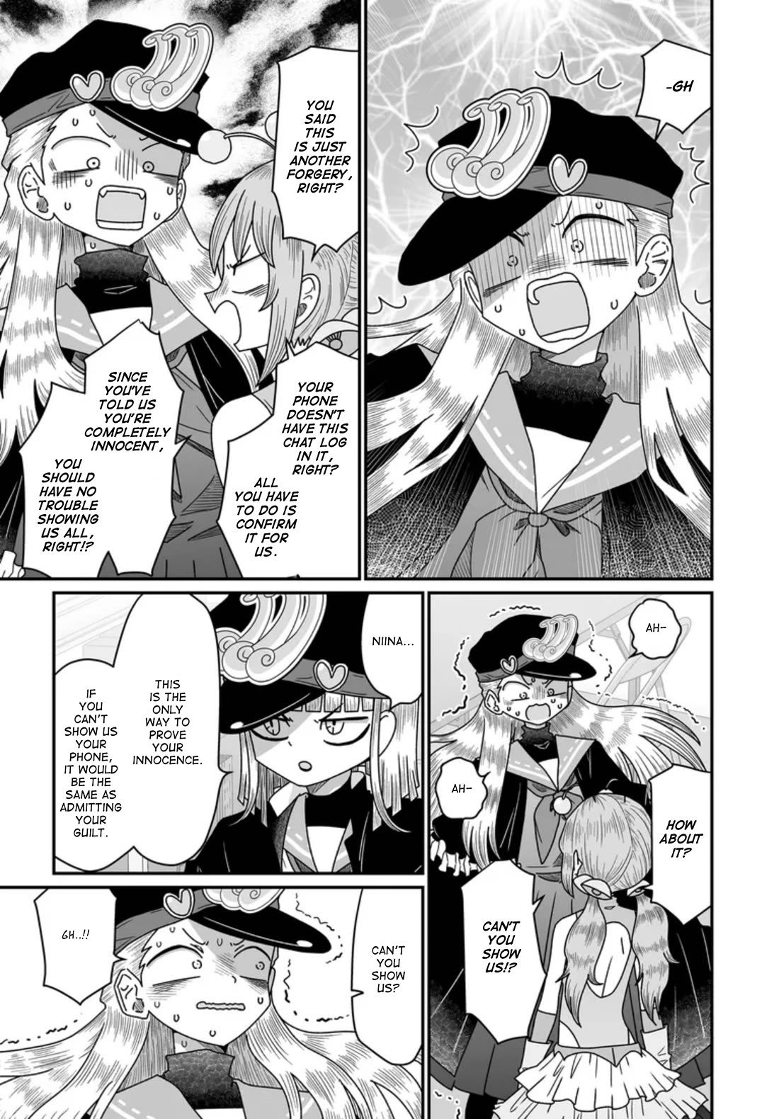 Sorry but I'm not Yuri chapter 48 page 15