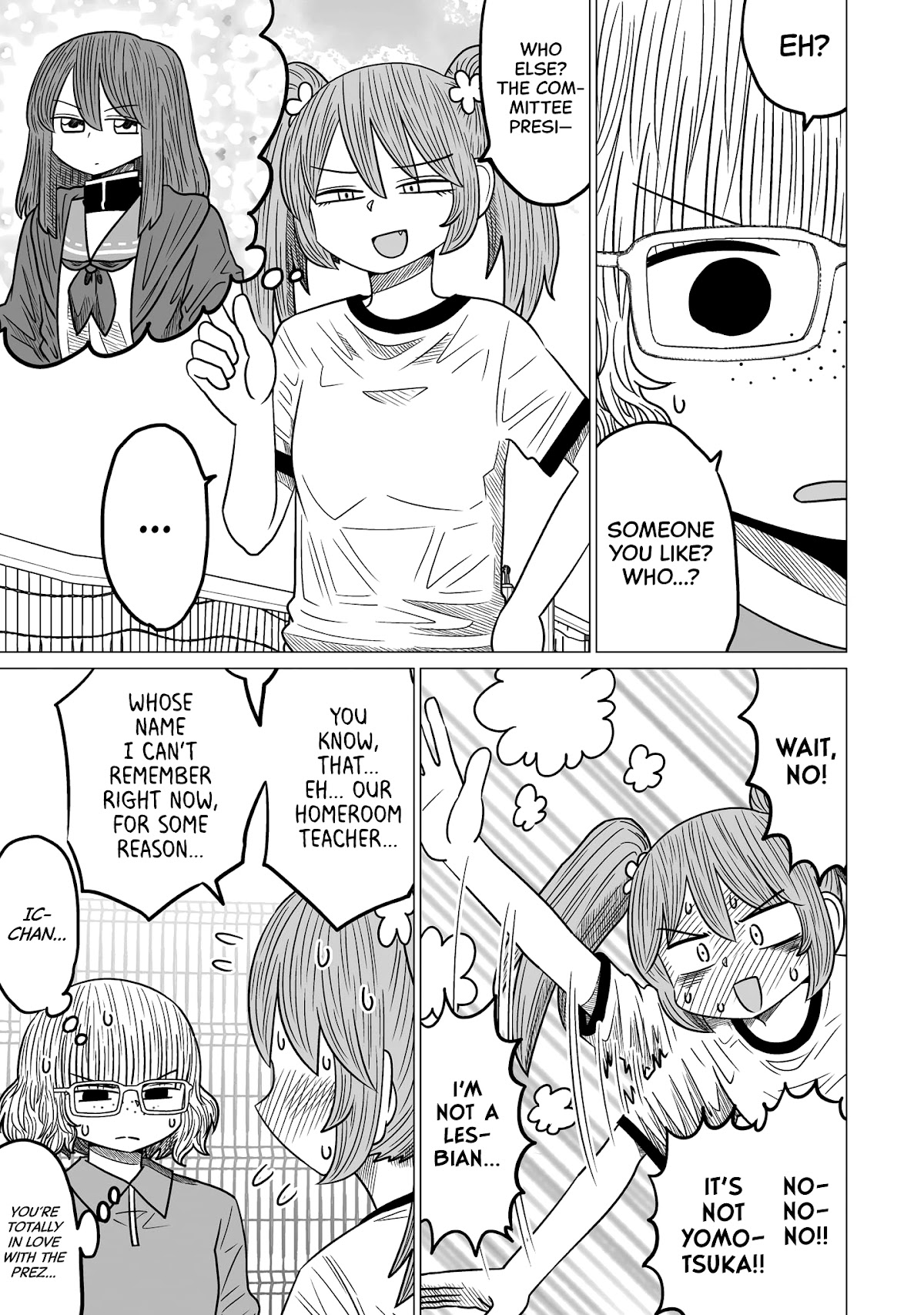 Sorry but I'm not Yuri chapter 5 page 11