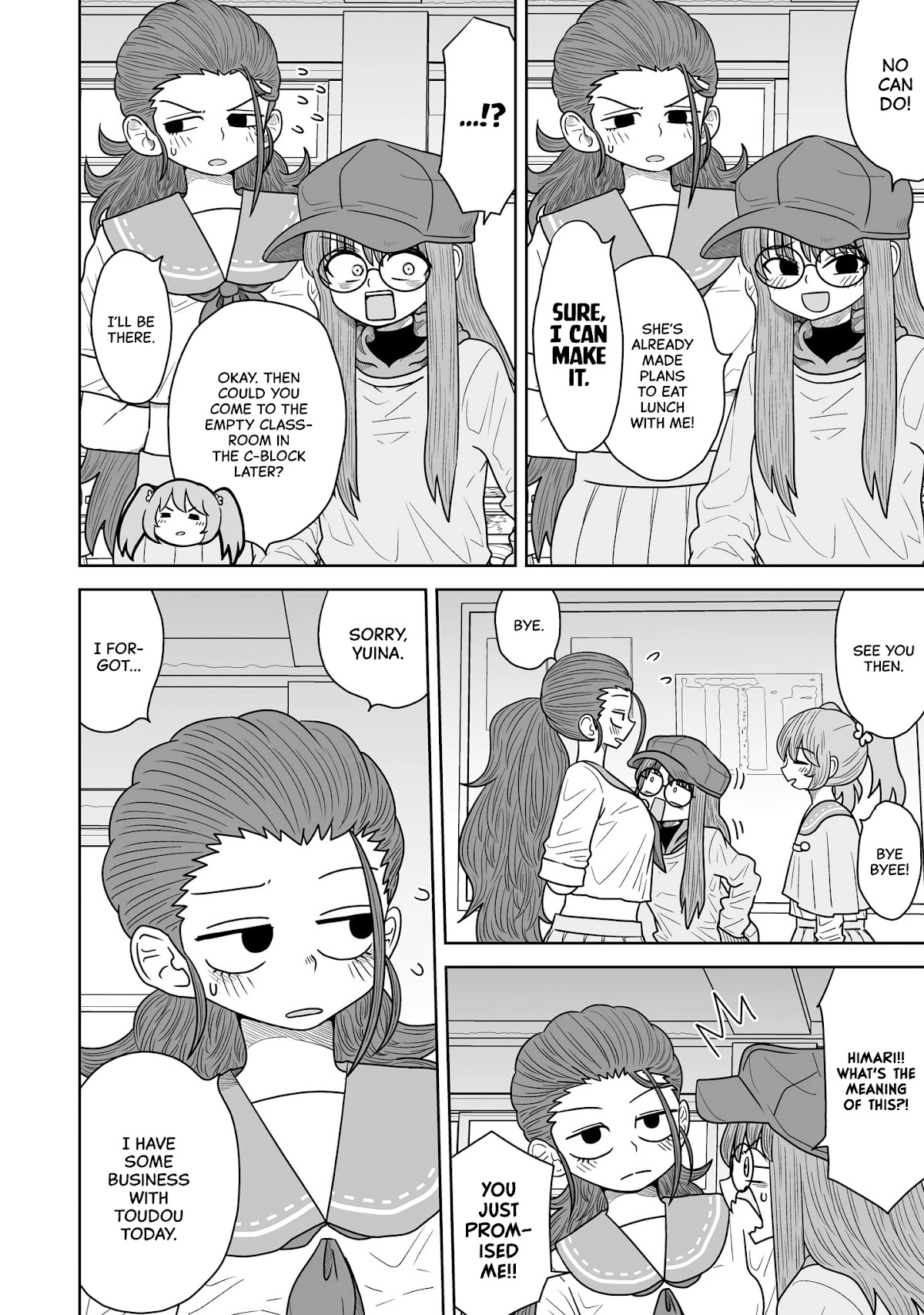 Sorry but I'm not Yuri chapter 9 page 4