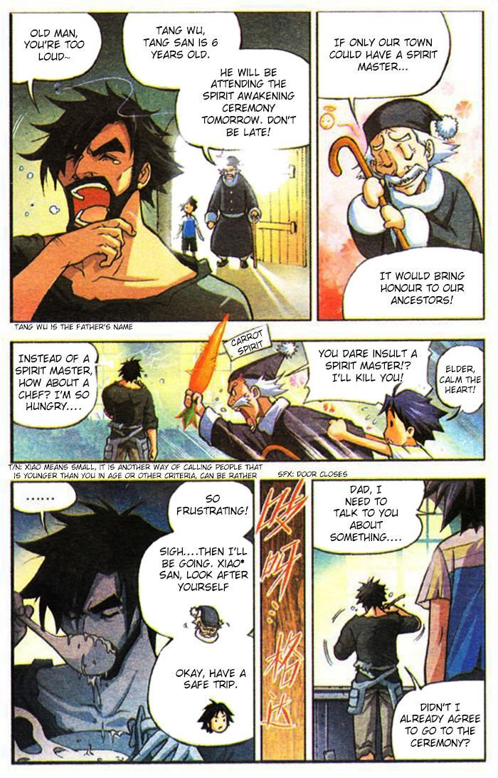 Soul Land chapter 1 page 16