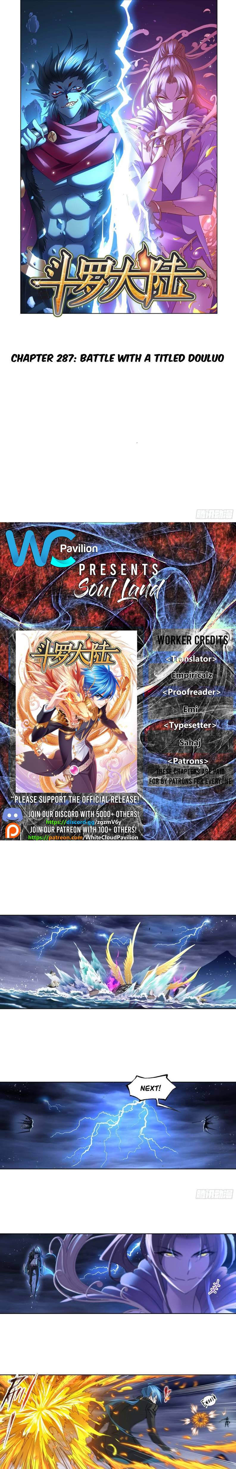 Soul Land chapter 287 page 1