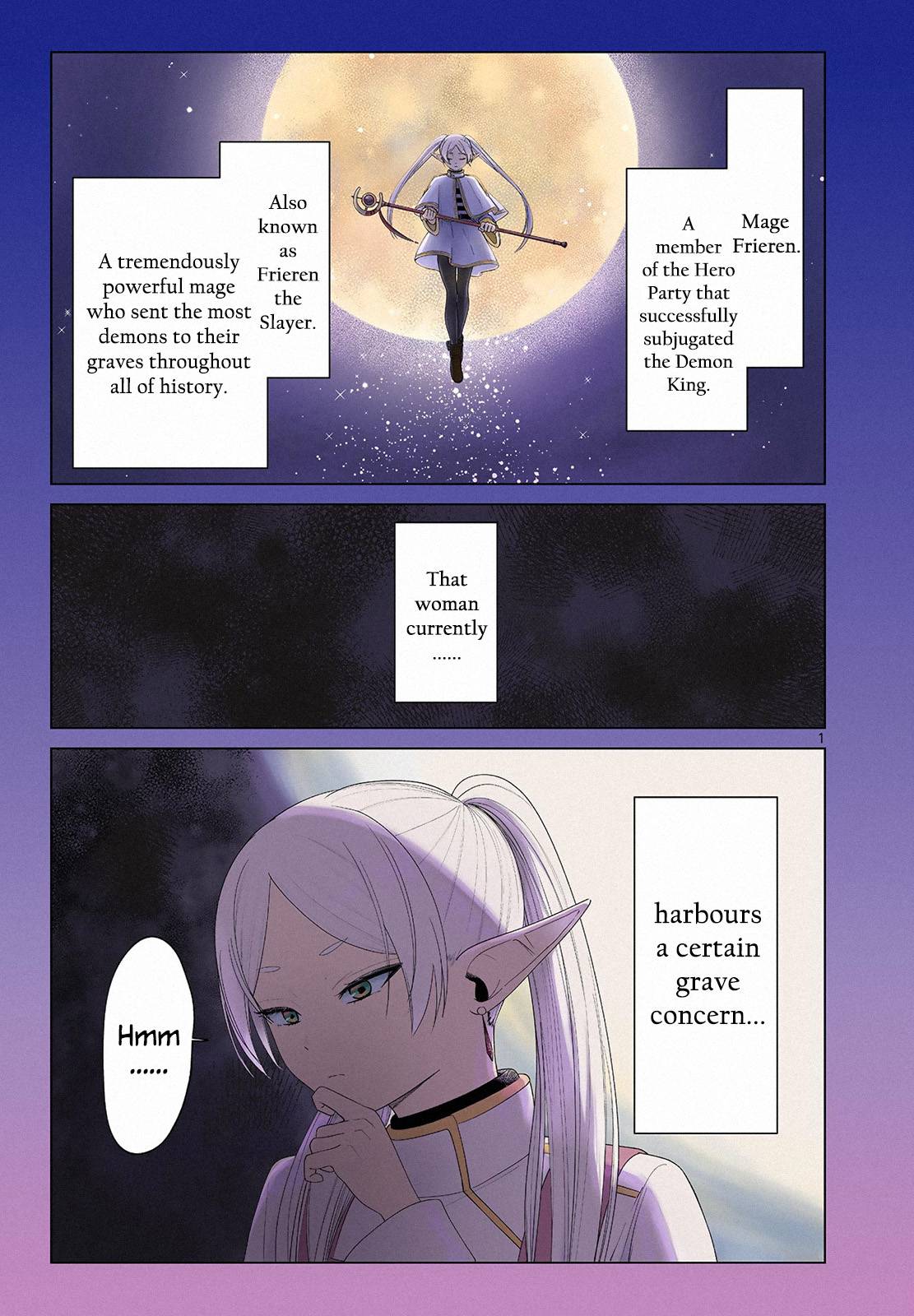 Sousou no Frieren chapter 110.1 page 2