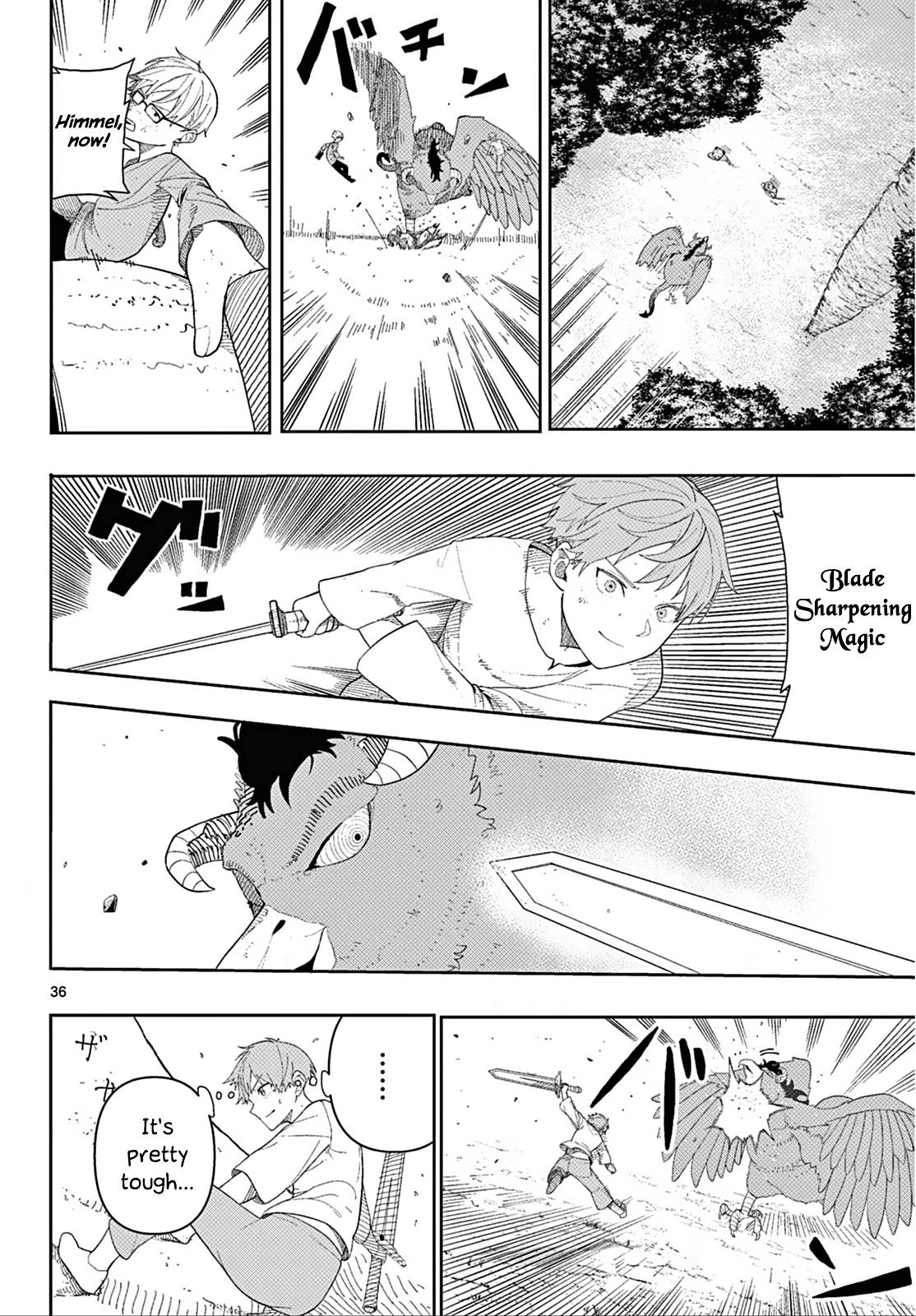 Sousou no Frieren chapter 110.2 page 36