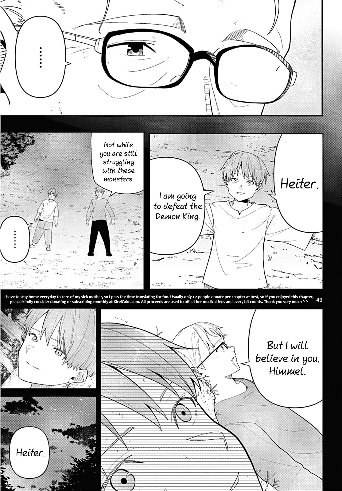 Sousou no Frieren chapter 110.2 page 48