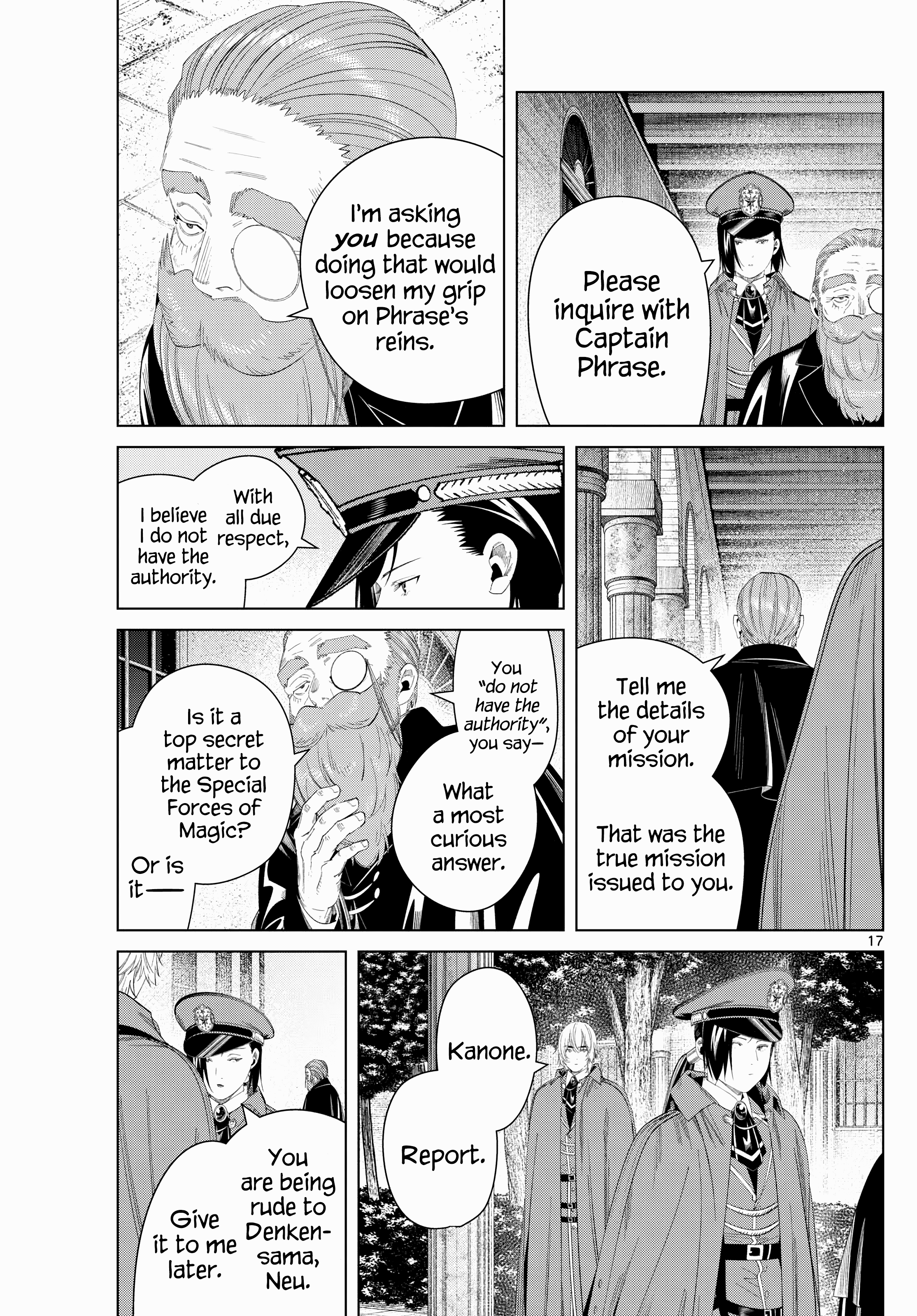 Sousou no Frieren chapter 130 page 17