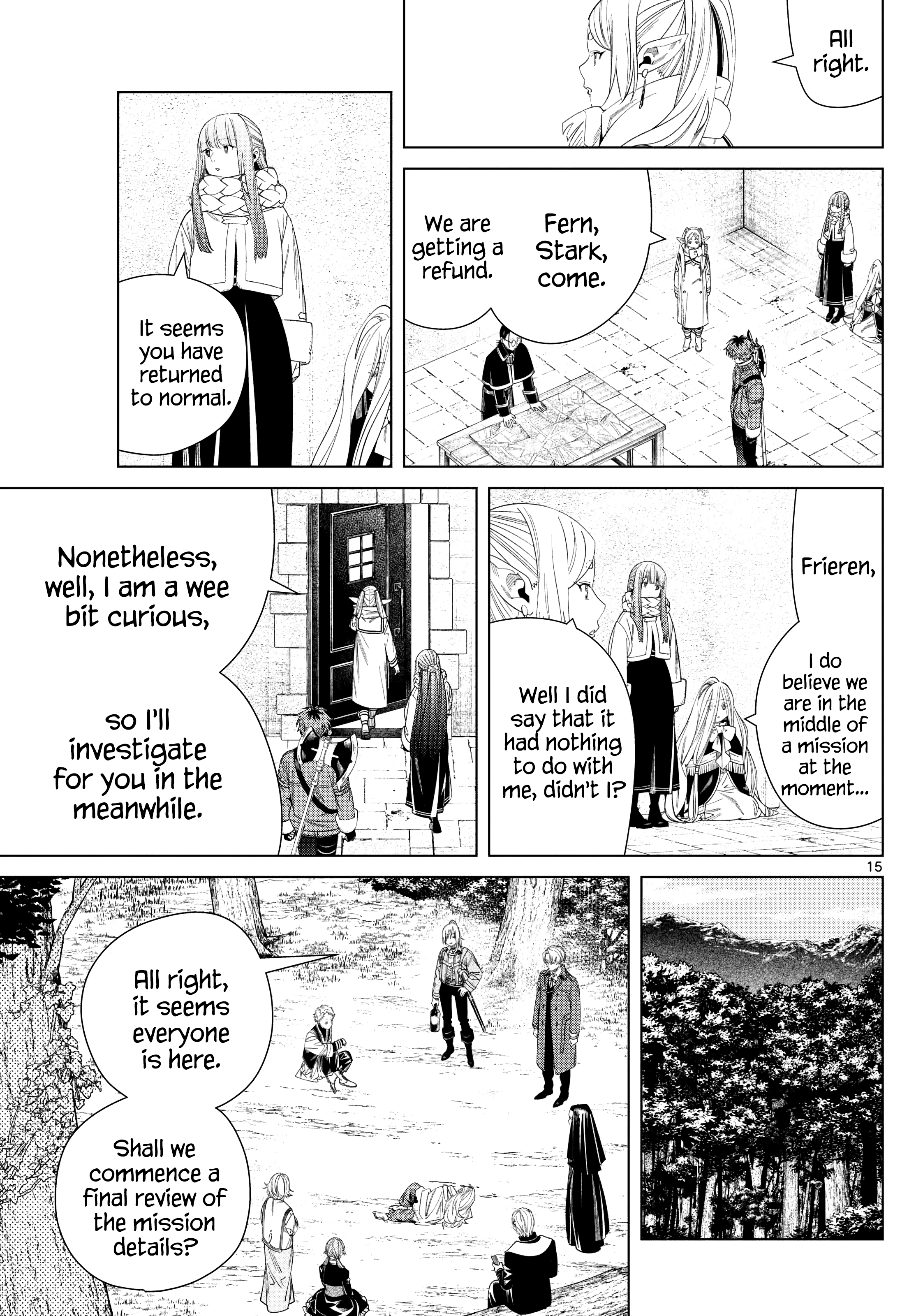 Sousou no Frieren chapter 132 page 15