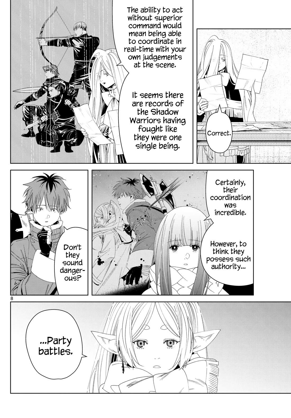 Sousou no Frieren chapter 138 page 8