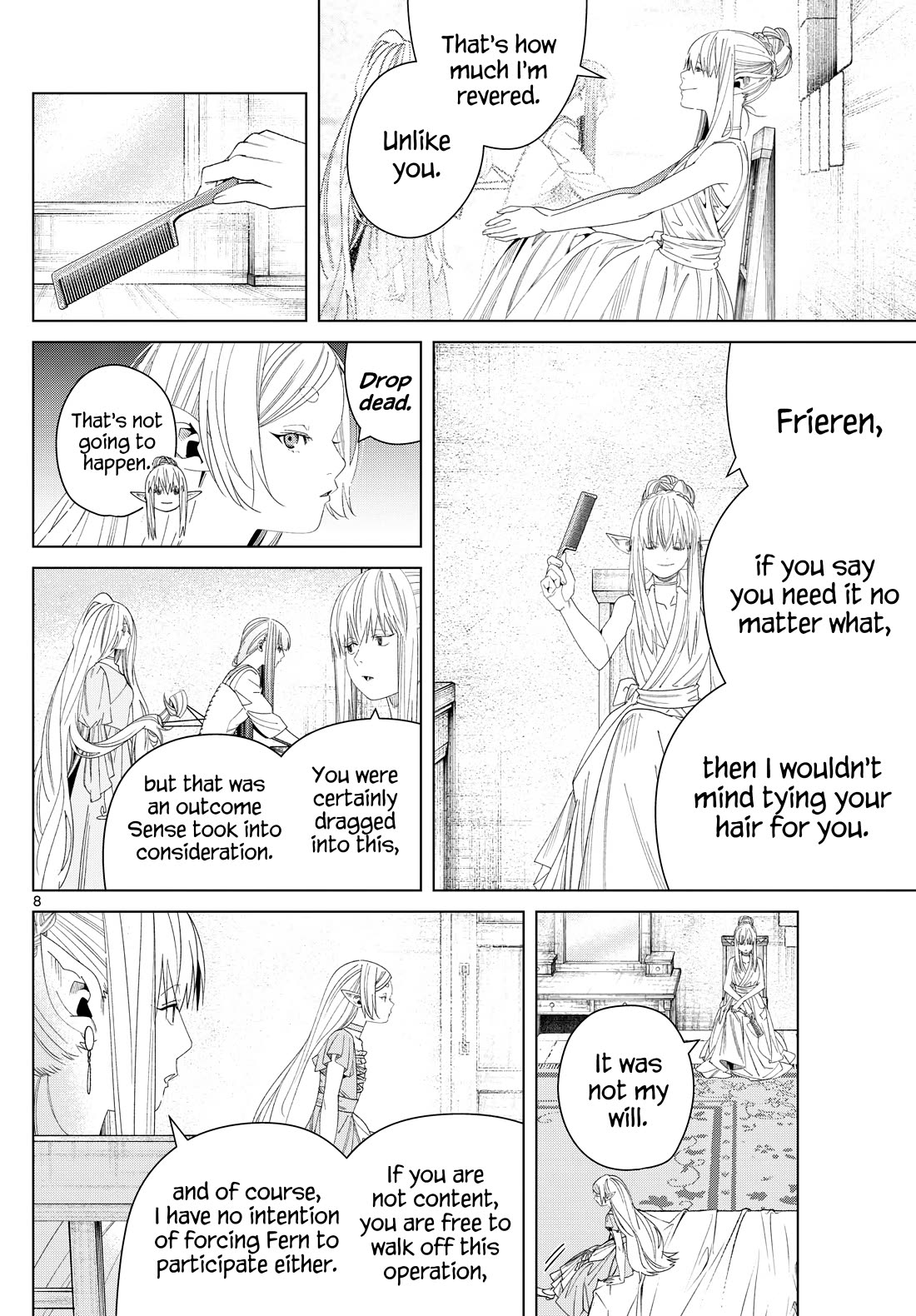 Sousou no Frieren chapter 140 page 8