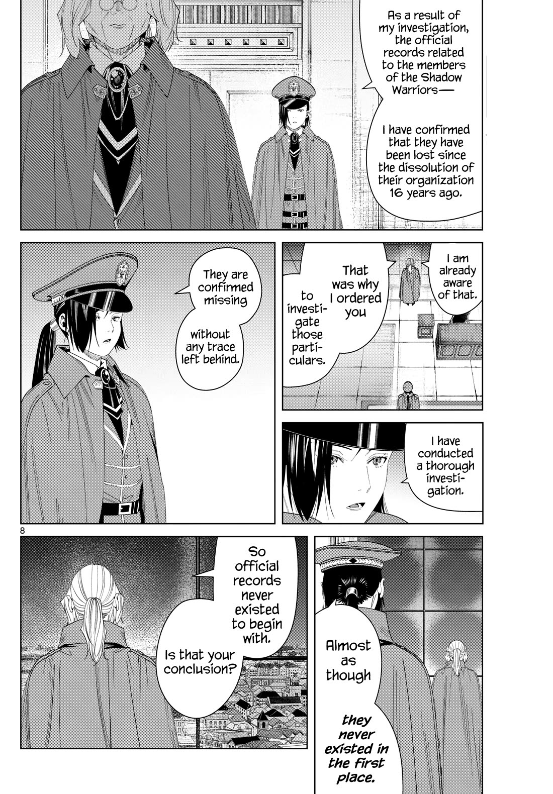 Sousou no Frieren chapter 141 page 8