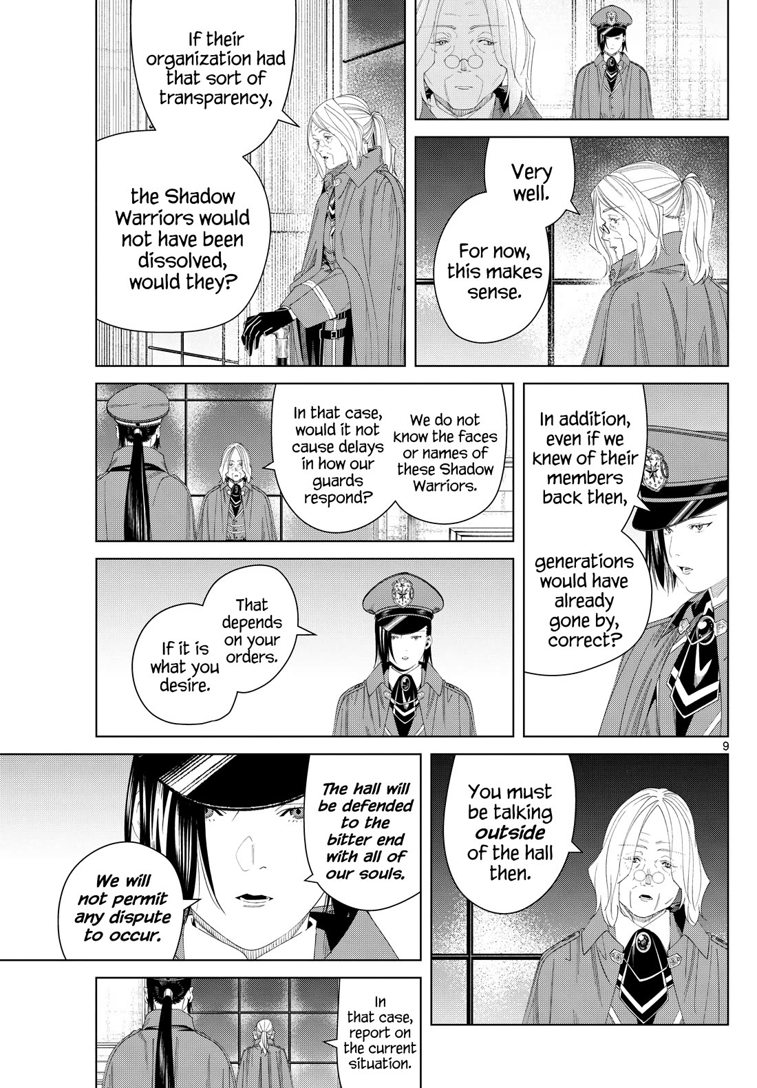 Sousou no Frieren chapter 141 page 9