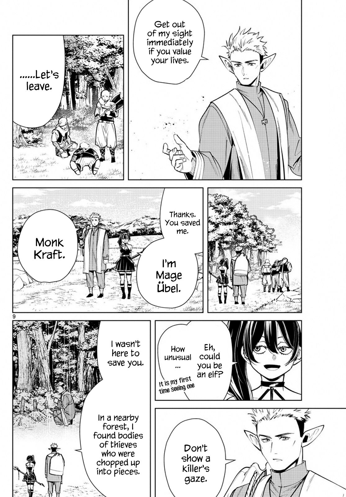 Sousou no Frieren chapter 37 page 9