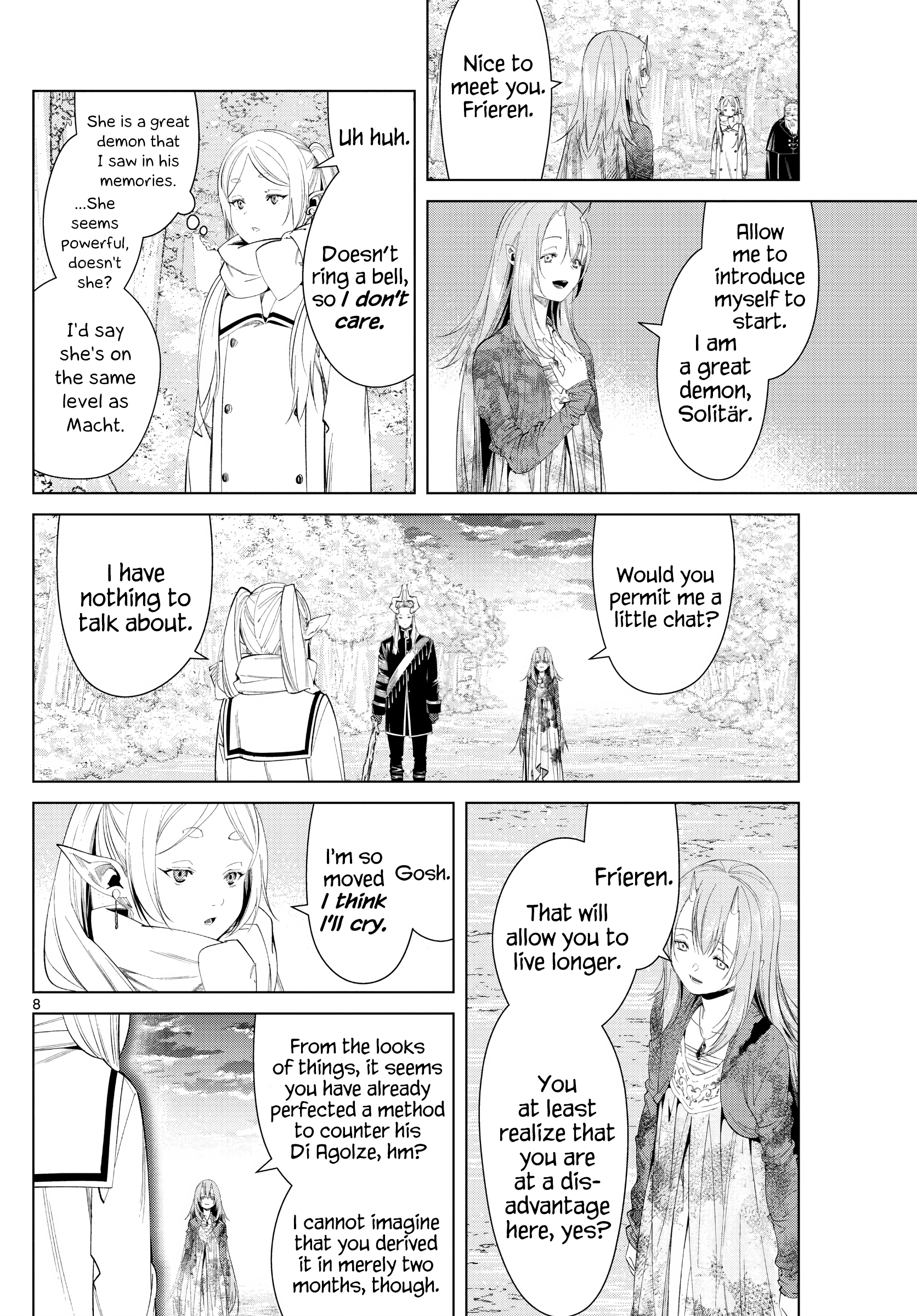 Sousou no Frieren chapter 98 page 8