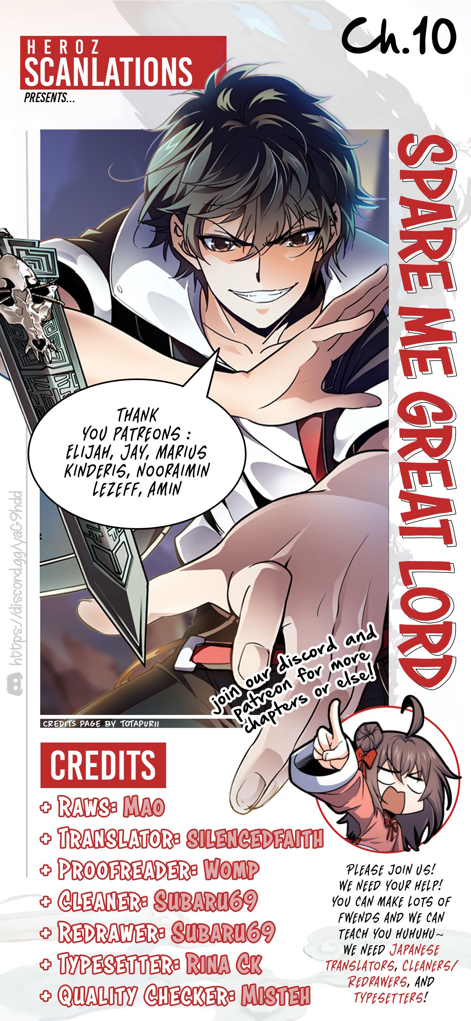 Spare Me, Great Lord! chapter 10 page 1