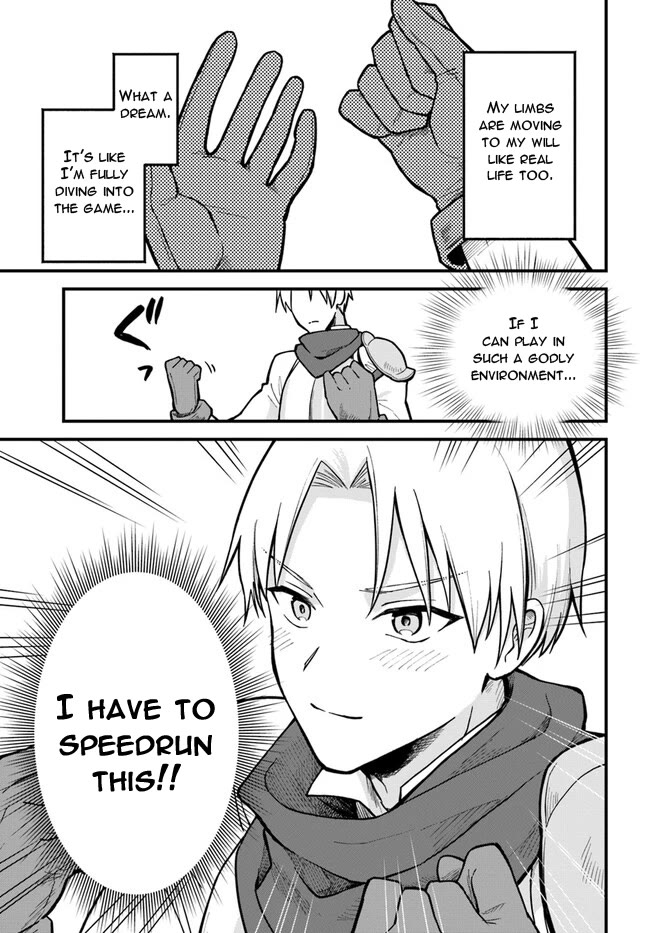 Speedrunner Cannot Return from the Game World chapter 1 page 16