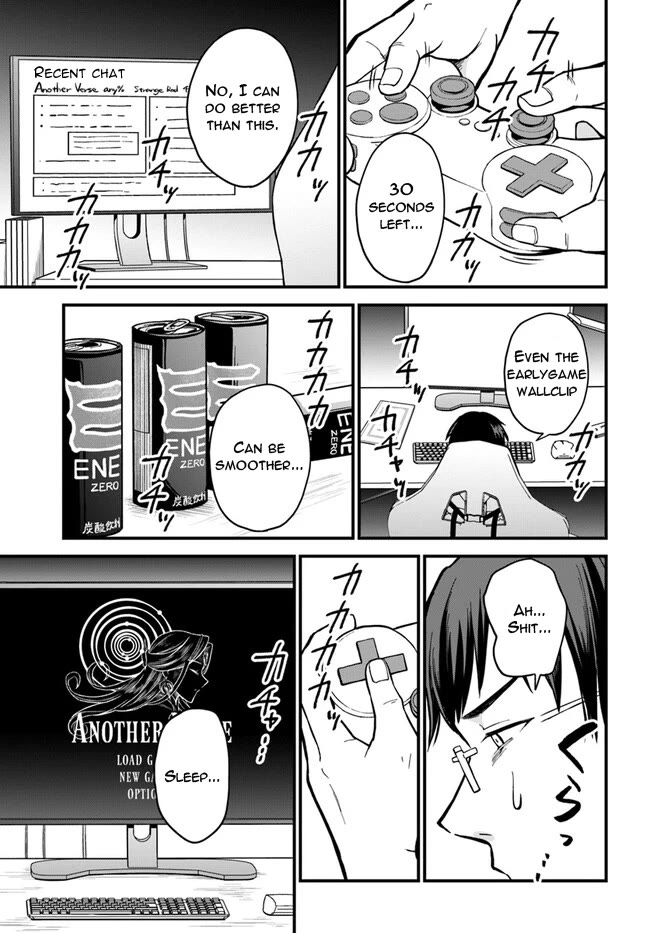 Speedrunner Cannot Return from the Game World chapter 1 page 8