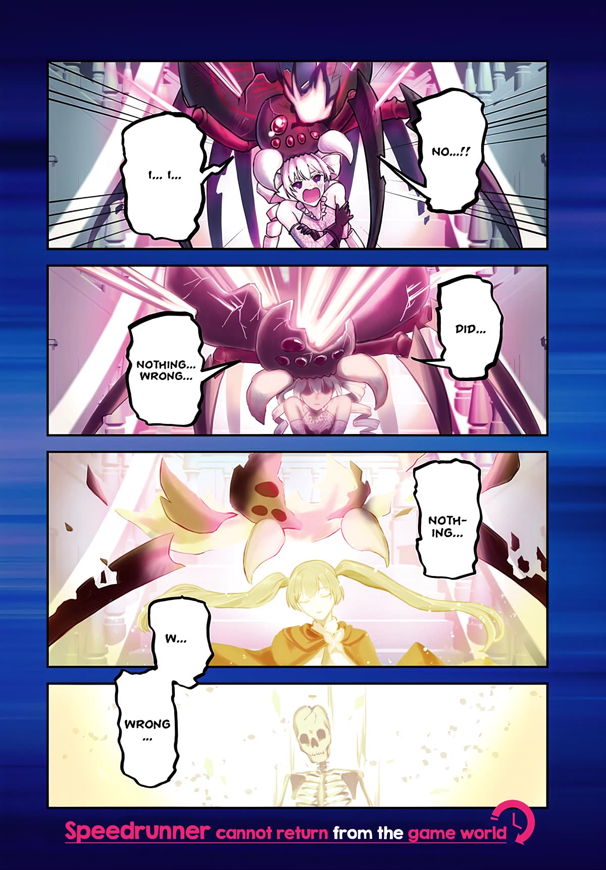 Speedrunner Cannot Return from the Game World chapter 10 page 1
