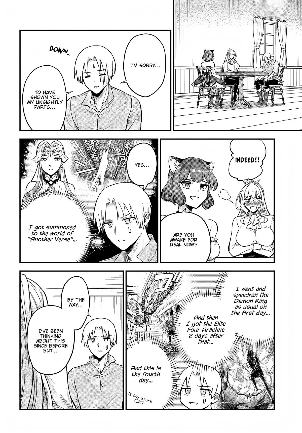 Speedrunner Cannot Return from the Game World chapter 10 page 16
