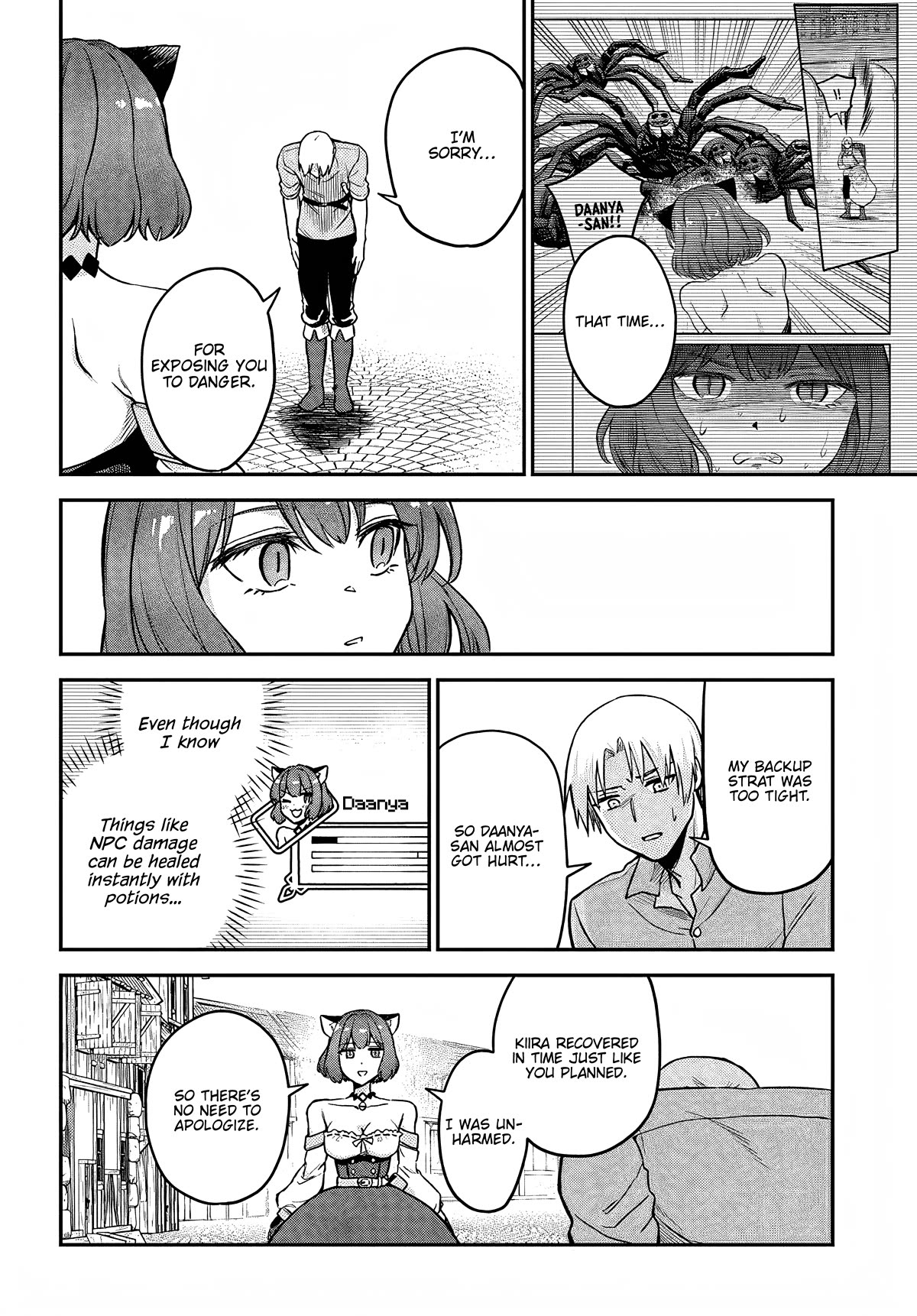 Speedrunner Cannot Return from the Game World chapter 10 page 34