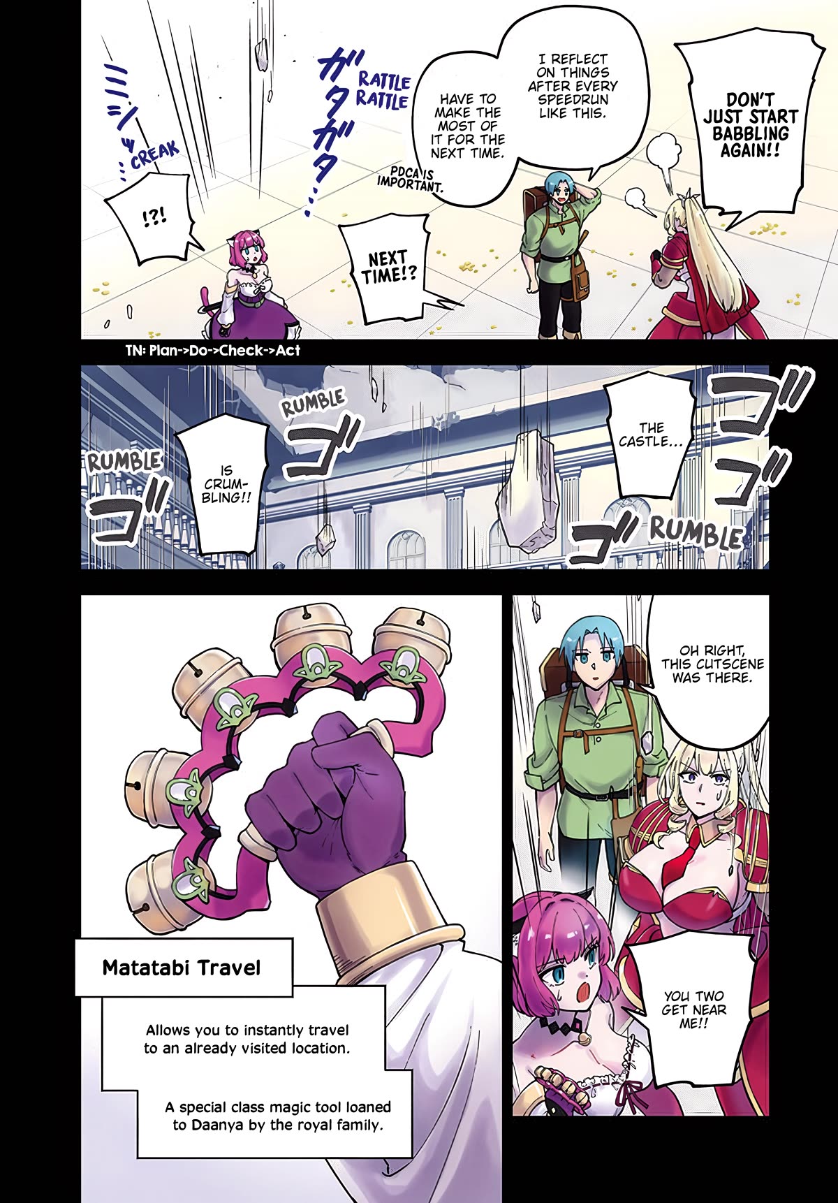 Speedrunner Cannot Return from the Game World chapter 10 page 4