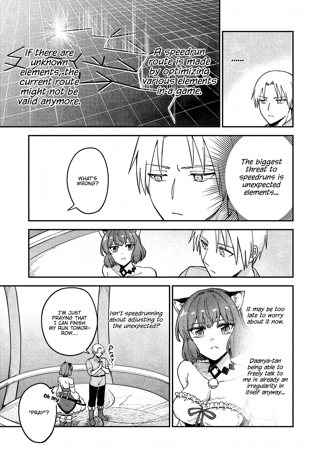 Speedrunner Cannot Return from the Game World chapter 11 page 29