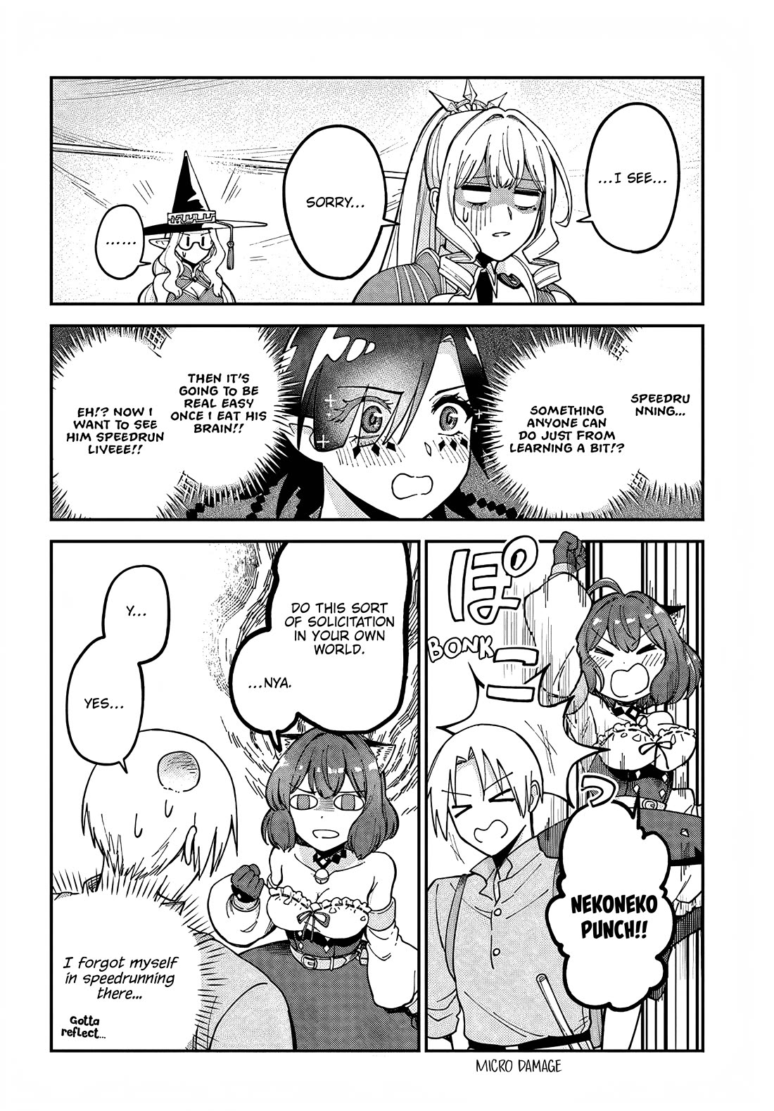 Speedrunner Cannot Return from the Game World chapter 12 page 18