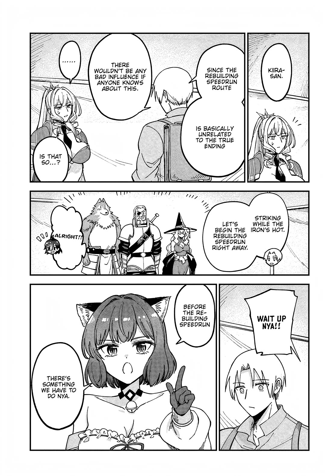Speedrunner Cannot Return from the Game World chapter 12 page 19