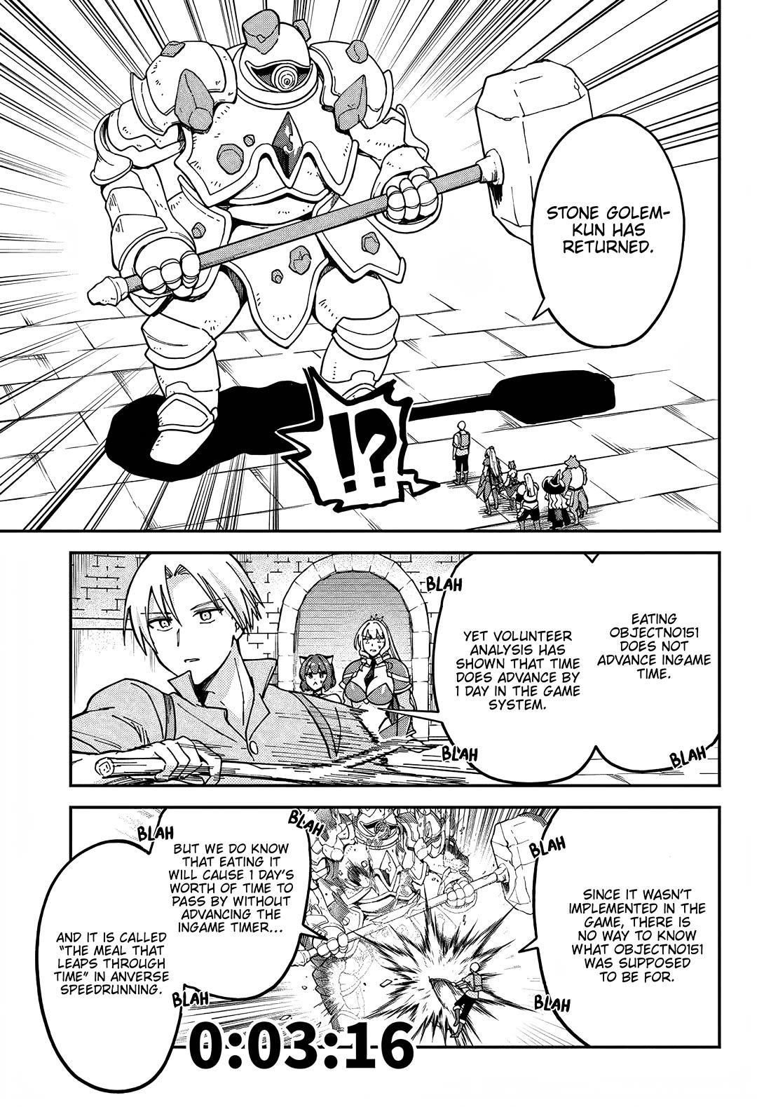 Speedrunner Cannot Return from the Game World chapter 13 page 13