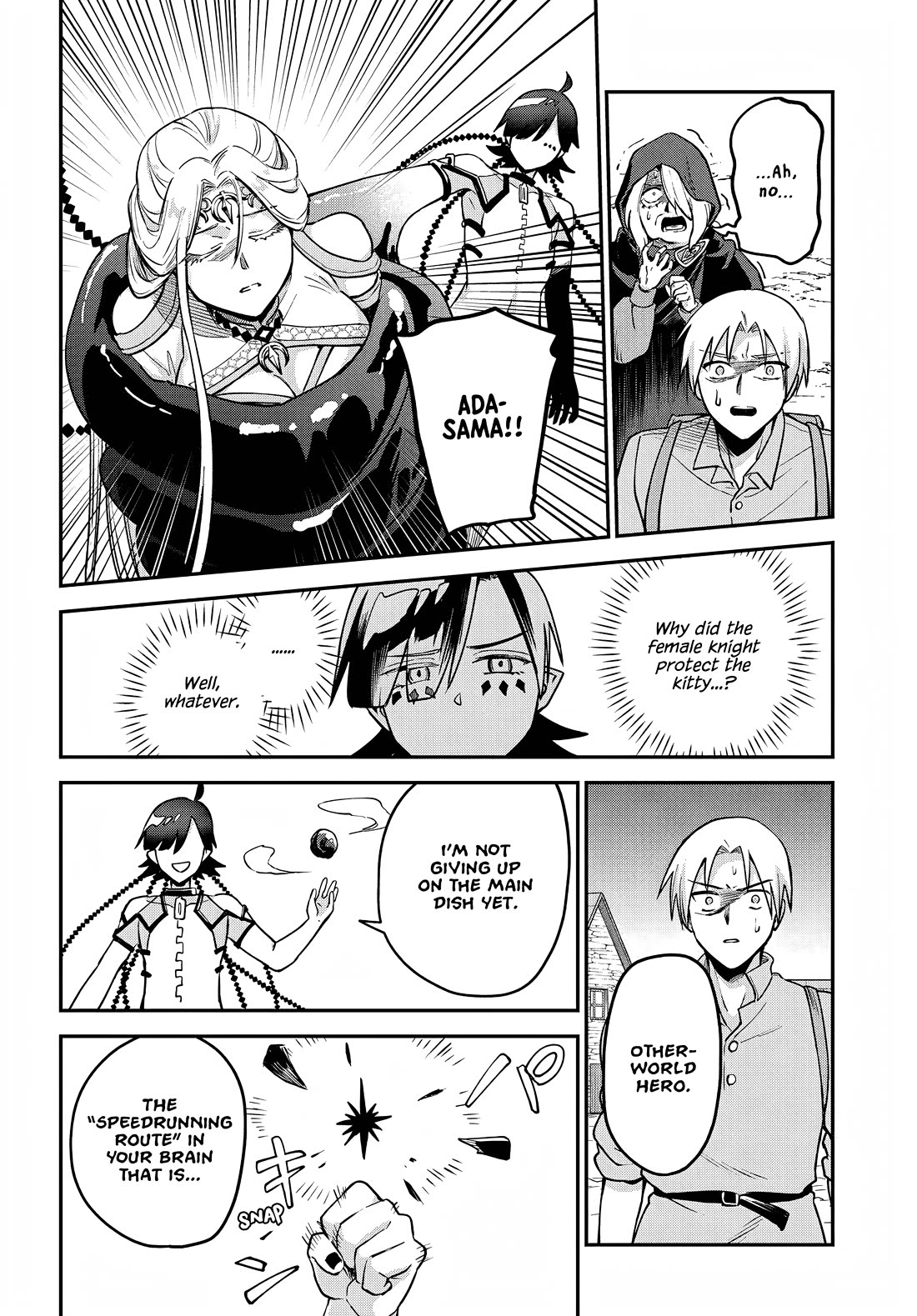 Speedrunner Cannot Return from the Game World chapter 14 page 24