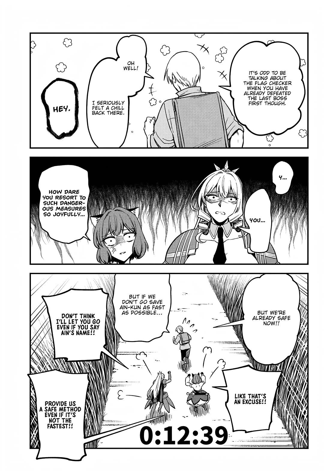 Speedrunner Cannot Return from the Game World chapter 15 page 27