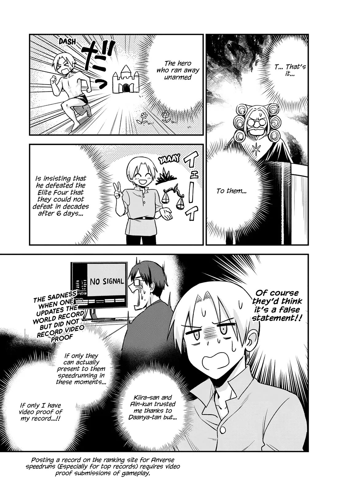 Speedrunner Cannot Return from the Game World chapter 20 page 26