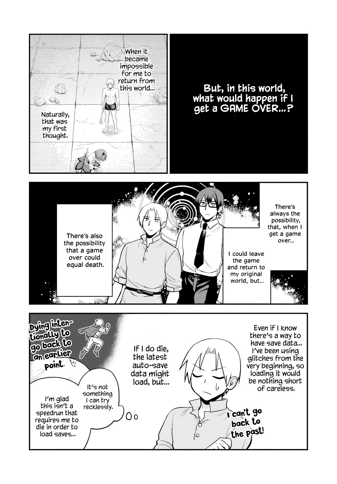 Speedrunner Cannot Return from the Game World chapter 26 page 8