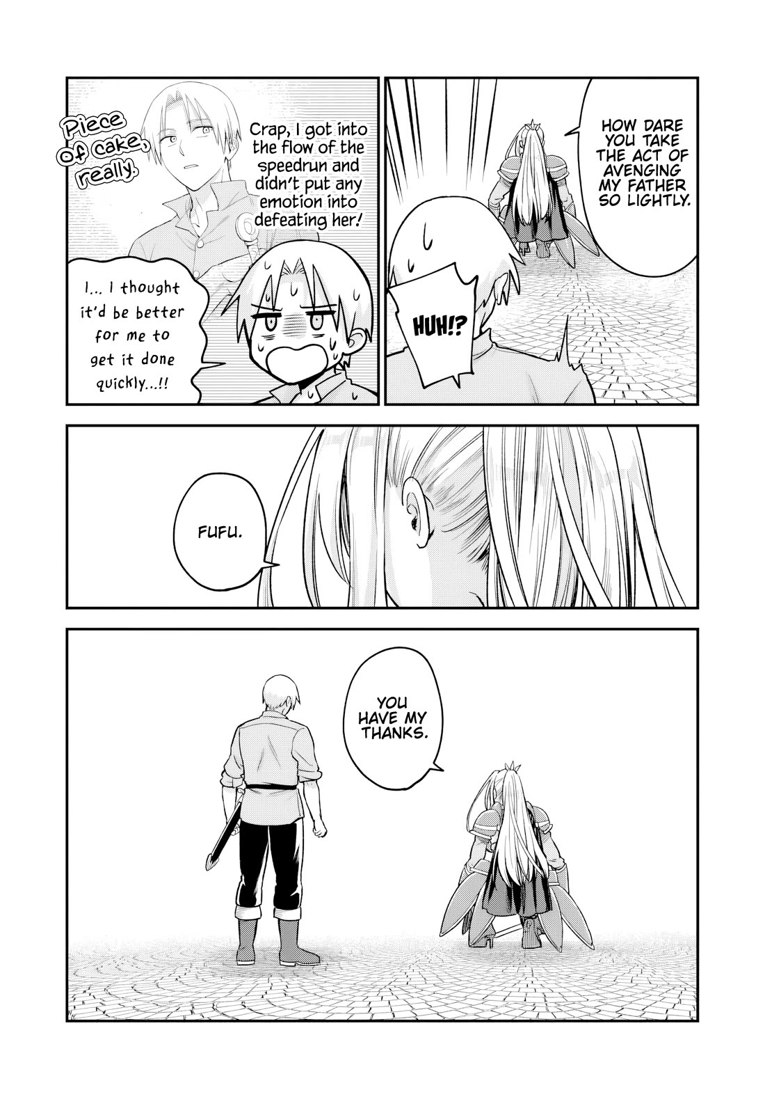 Speedrunner Cannot Return from the Game World chapter 28 page 21
