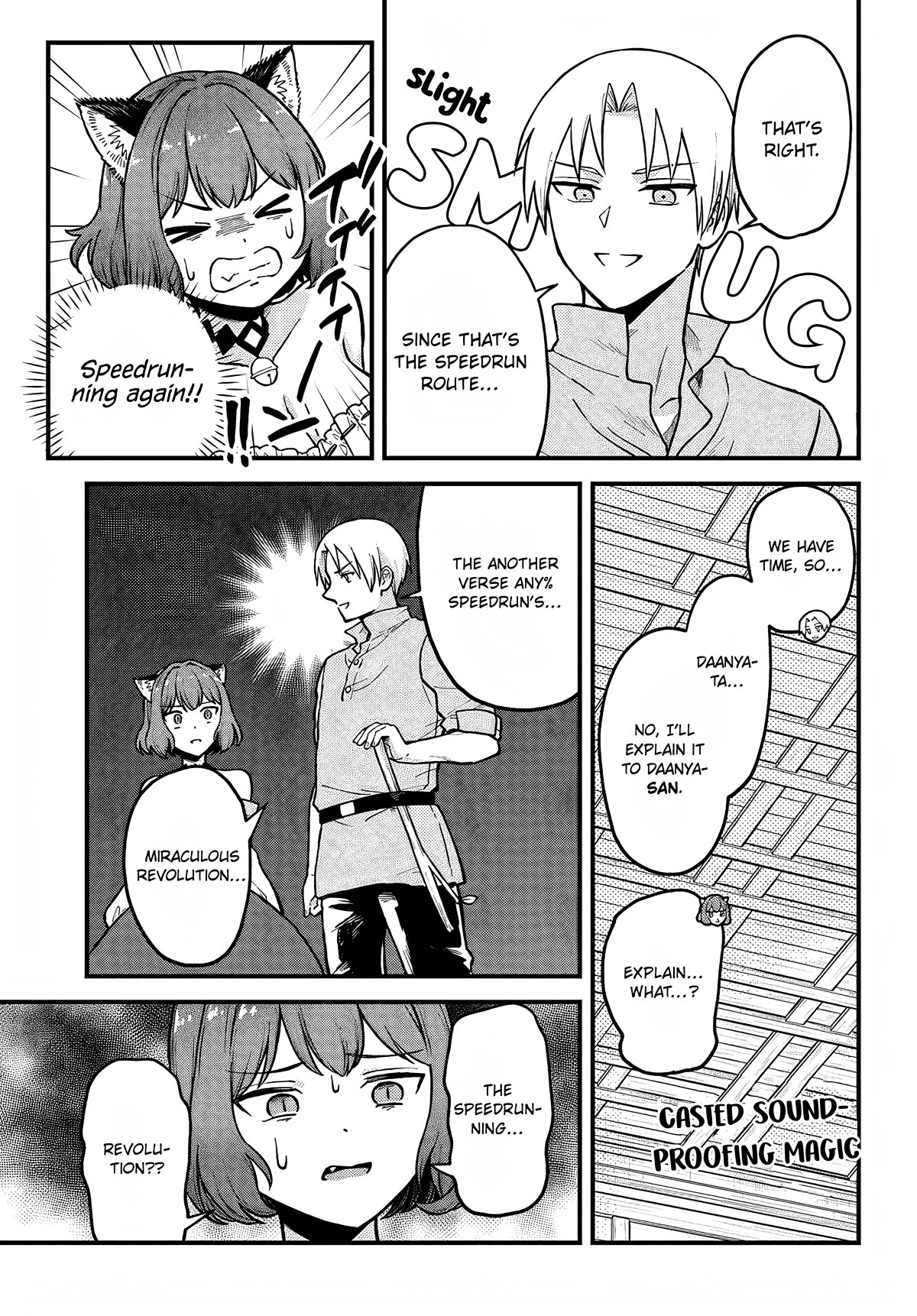 Speedrunner Cannot Return from the Game World chapter 3 page 11