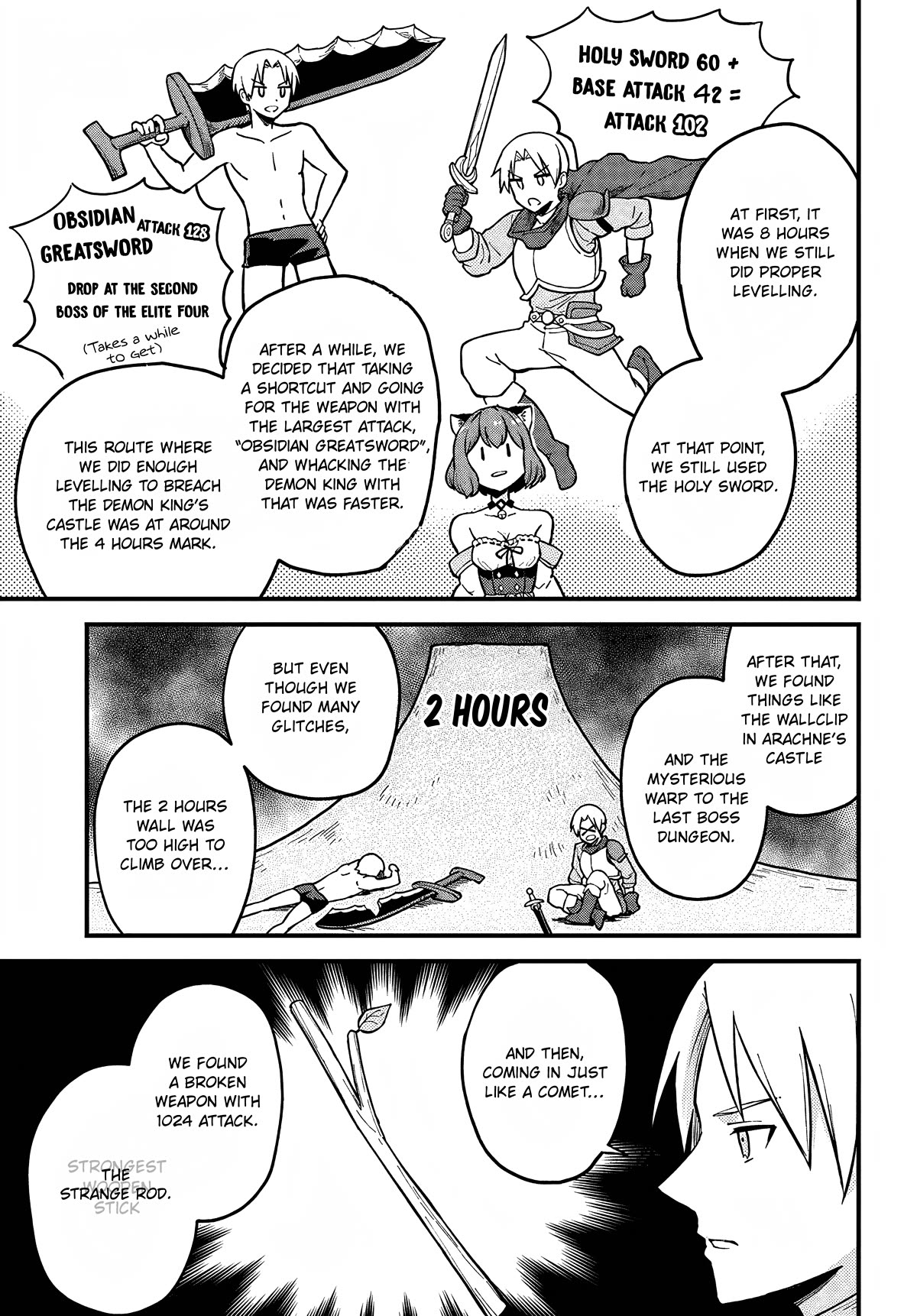 Speedrunner Cannot Return from the Game World chapter 3 page 13