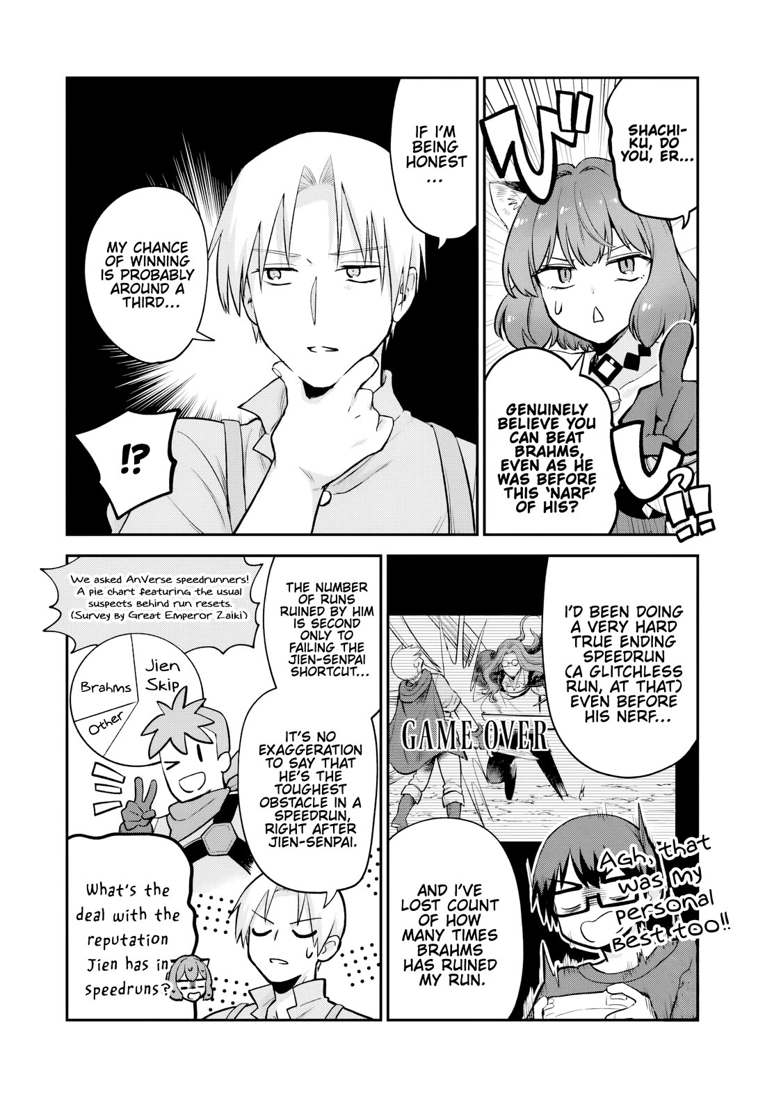 Speedrunner Cannot Return from the Game World chapter 30 page 20