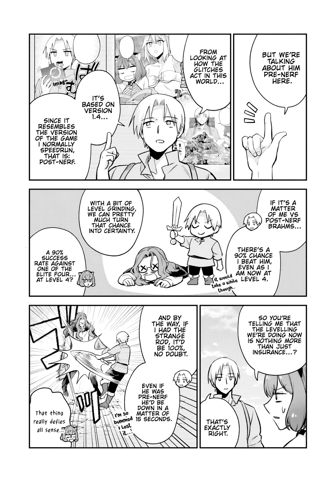 Speedrunner Cannot Return from the Game World chapter 30 page 21