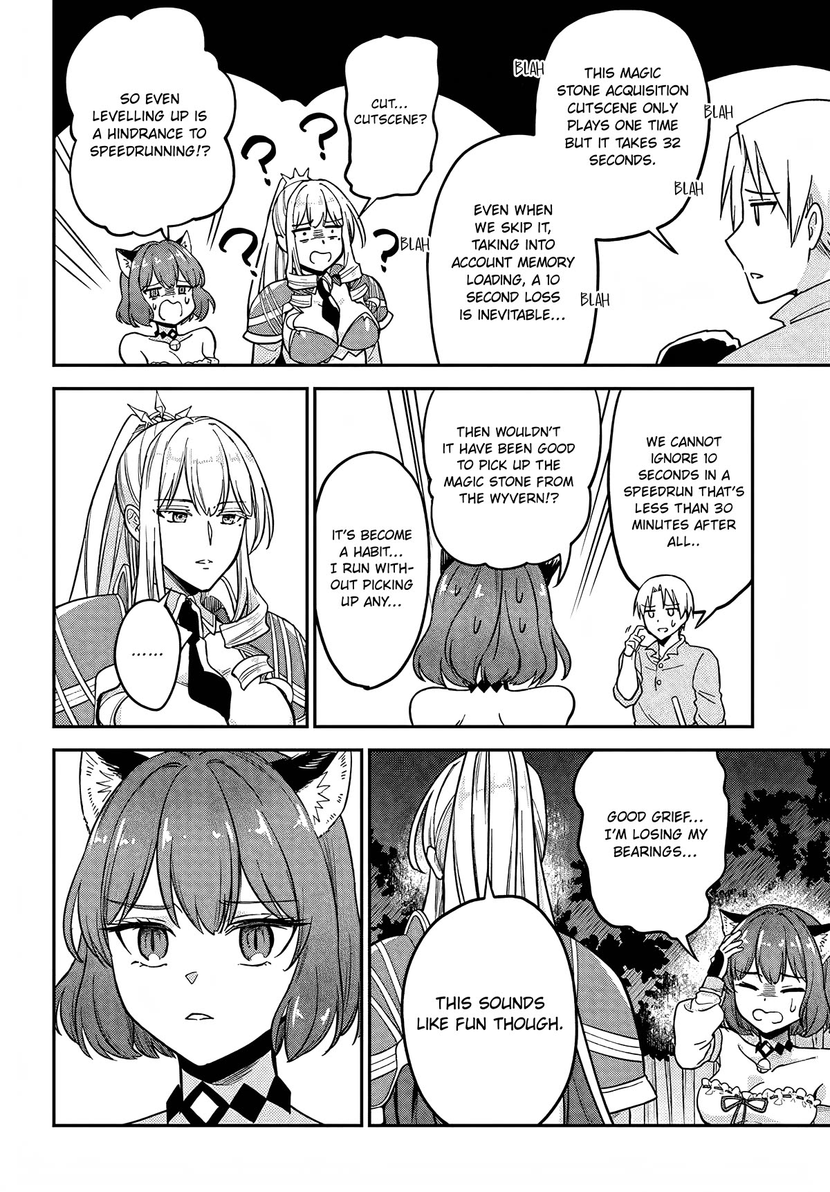 Speedrunner Cannot Return from the Game World chapter 5 page 11
