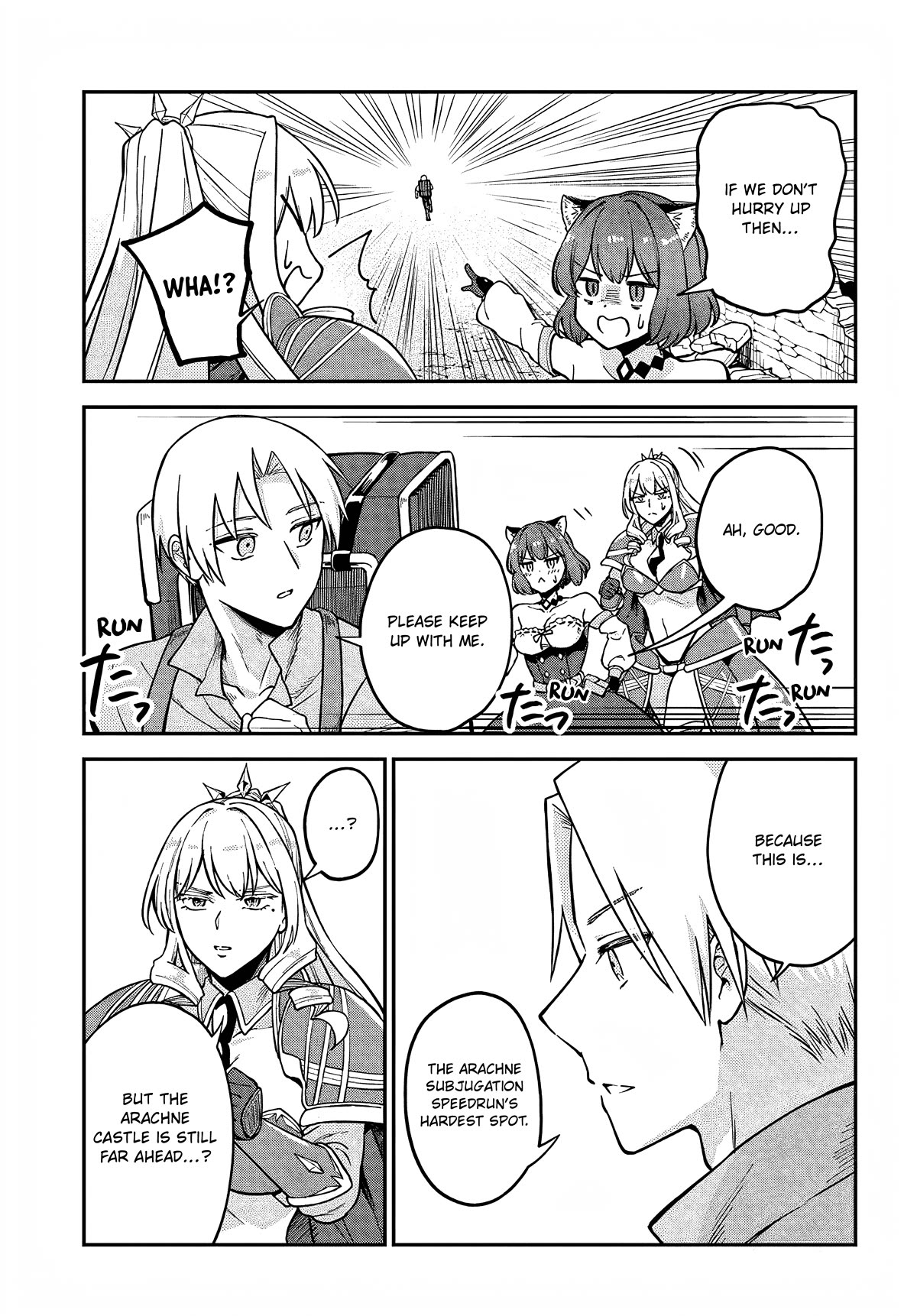 Speedrunner Cannot Return from the Game World chapter 7 page 19