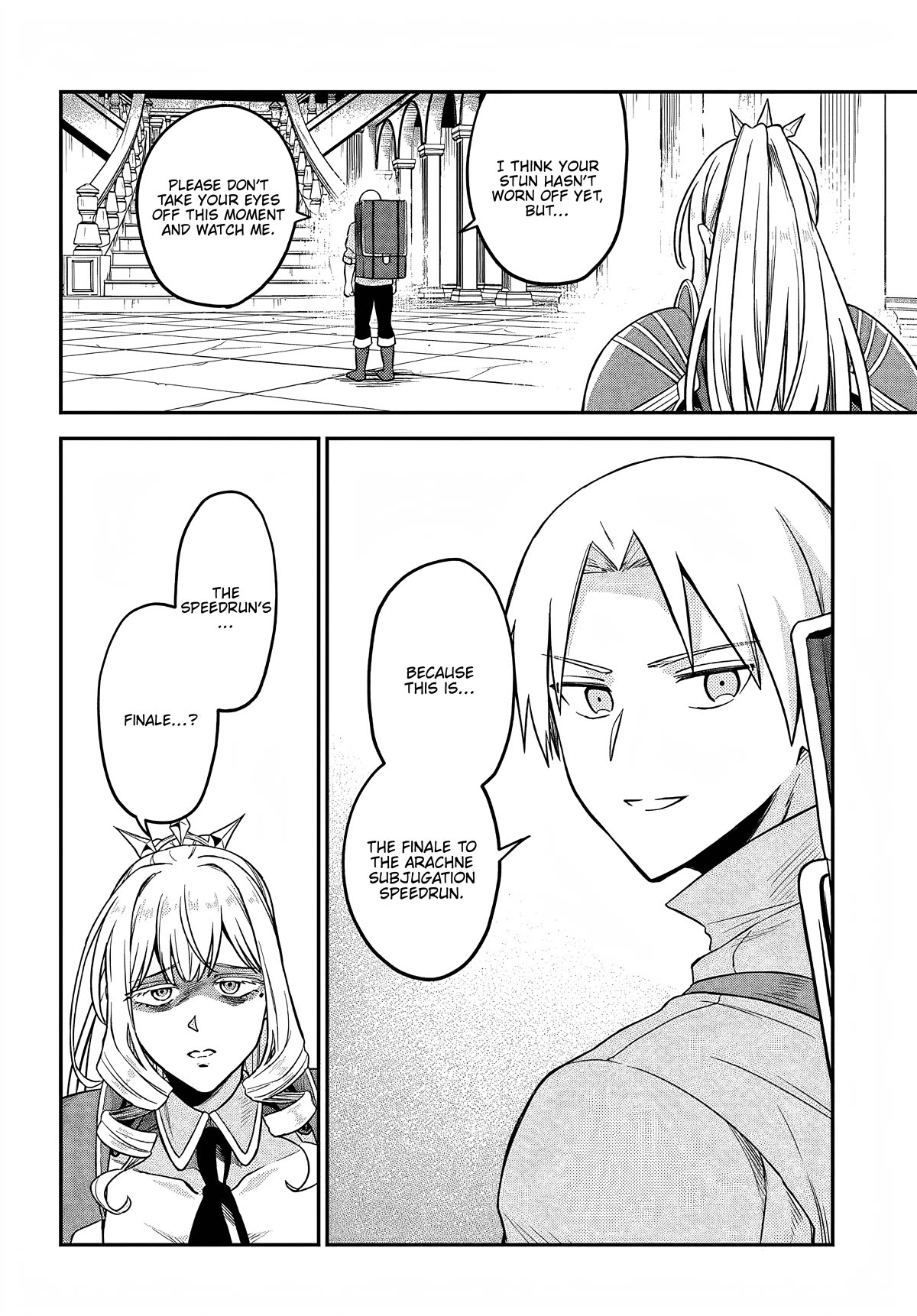 Speedrunner Cannot Return from the Game World chapter 9 page 14