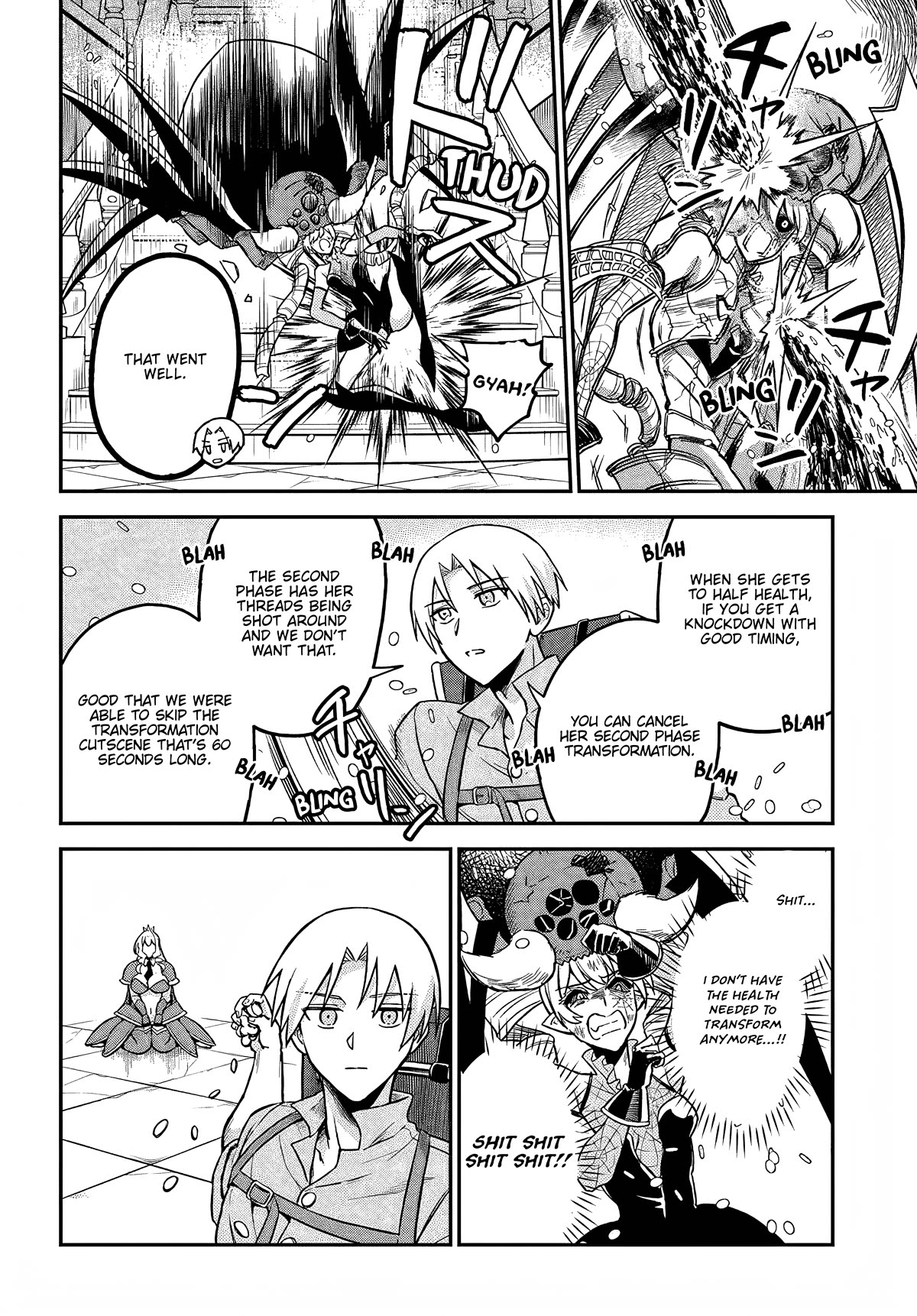 Speedrunner Cannot Return from the Game World chapter 9 page 22