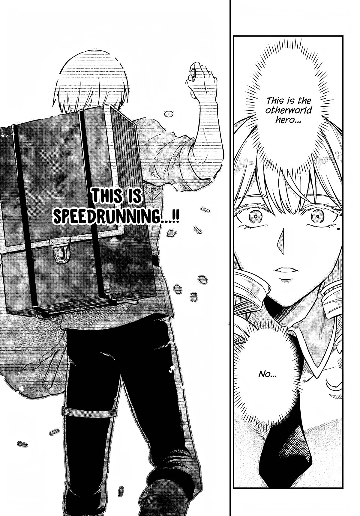 Speedrunner Cannot Return from the Game World chapter 9 page 27