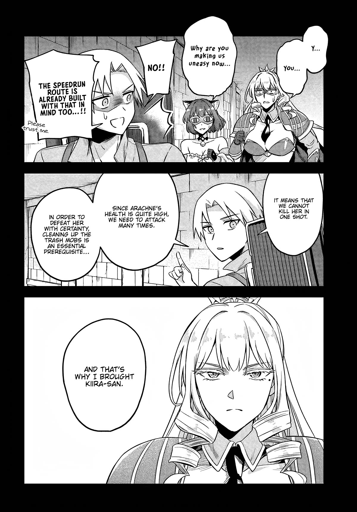 Speedrunner Cannot Return from the Game World chapter 9 page 4