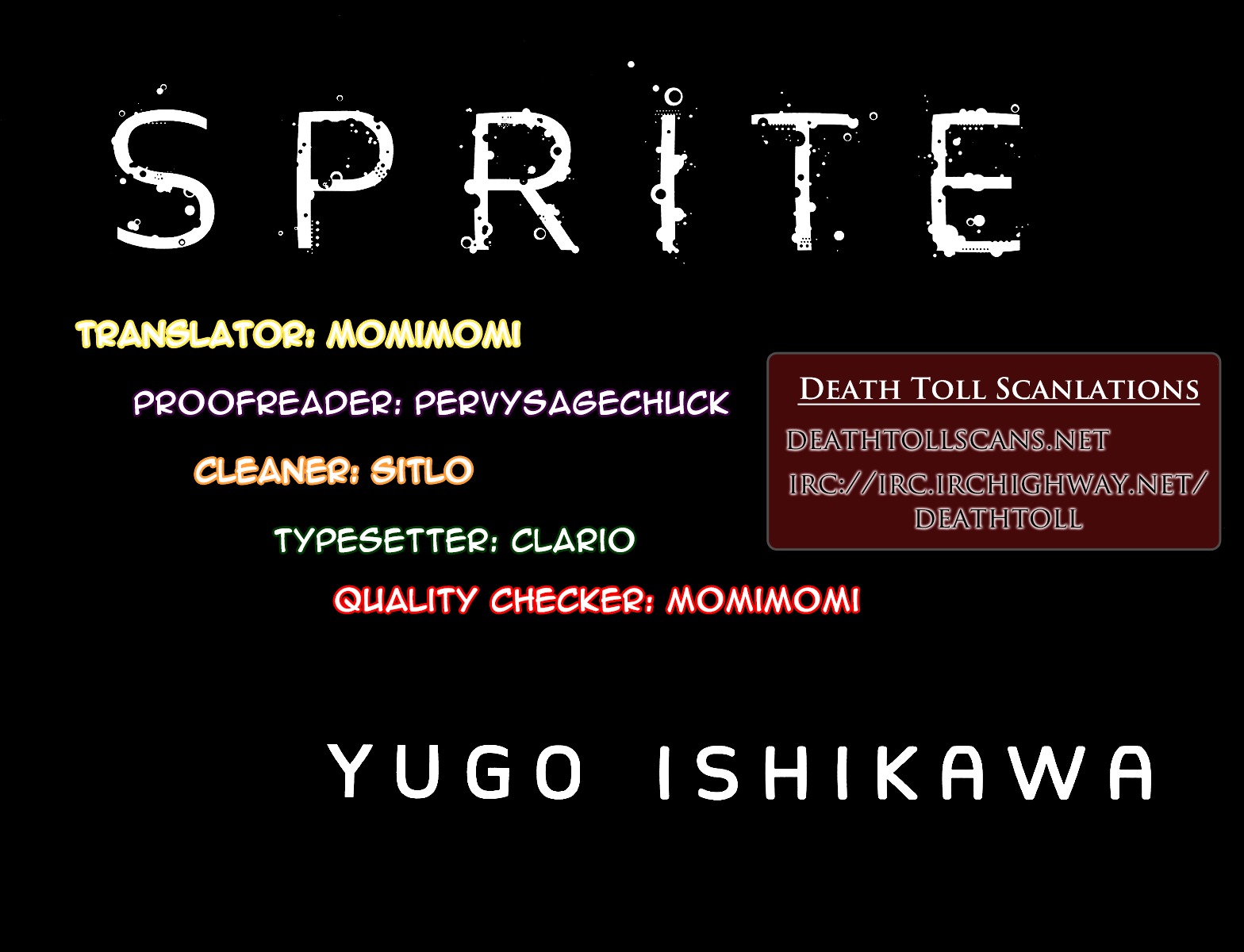 Sprite chapter 40 page 1