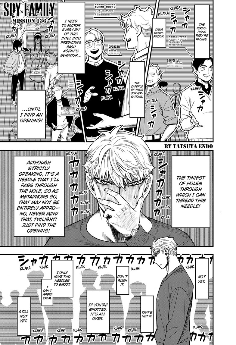 SPY×FAMILY chapter 136 page 1