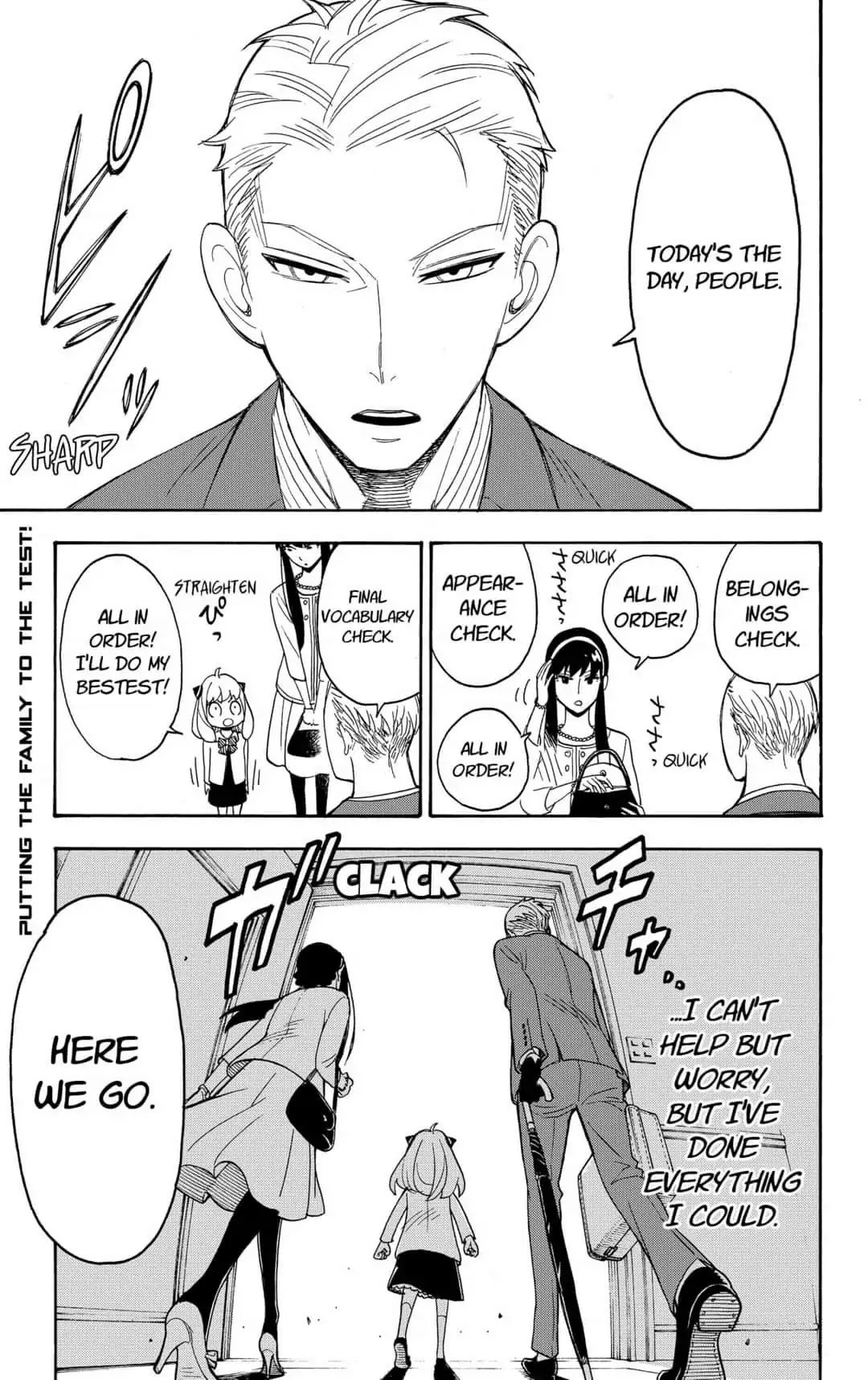 SPY×FAMILY chapter 4 page 1