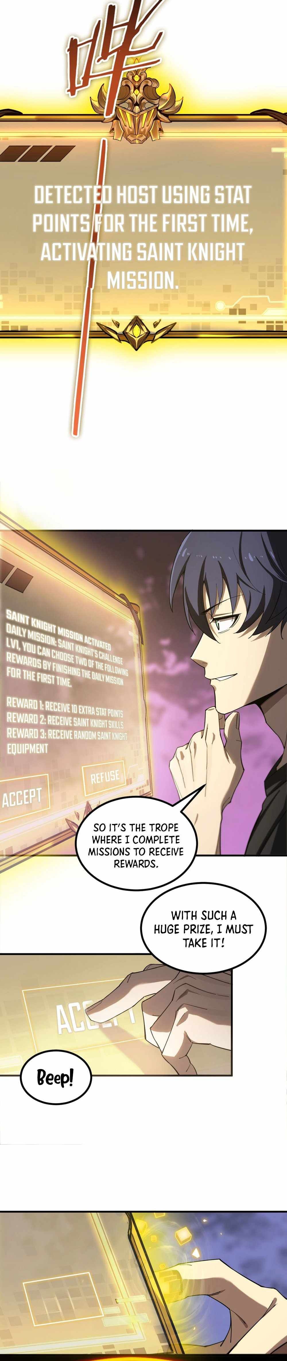 SSS Grade Saint Knight chapter 2 page 4