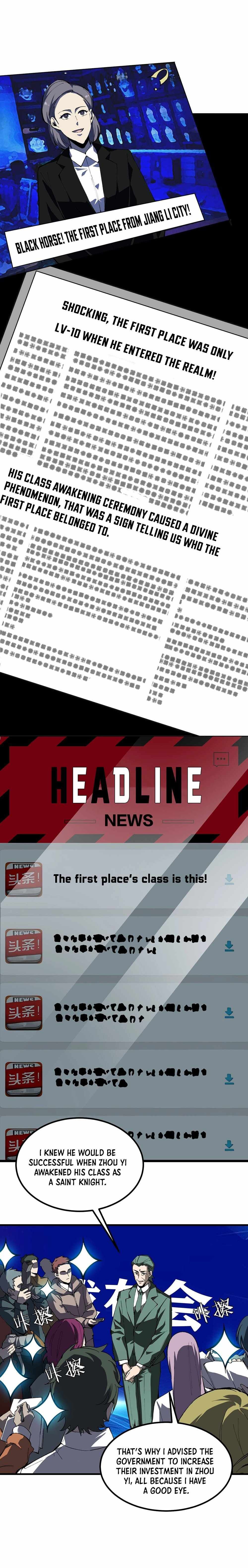 SSS Grade Saint Knight chapter 8 page 1