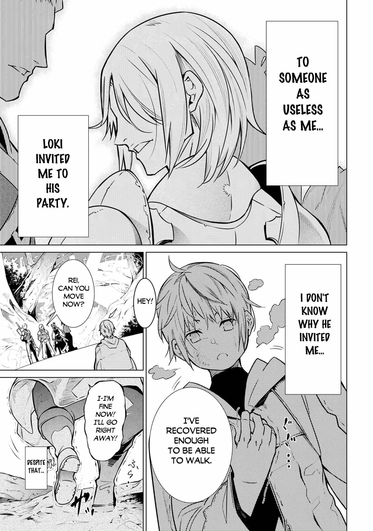 SSS-Rank Dungeon de Knife Ippon Tewatasare Tsuihou Sareta Shiro Madoushi: Yggdrasil no Noroi ni yori Jakuten de aru Maryoku Fusoku wo Kokufuku-shi Sekai Saikyou e to Itaru chapter 1 page 14