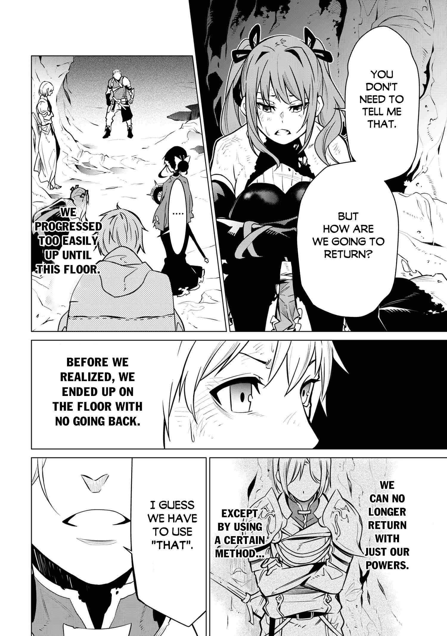 SSS-Rank Dungeon de Knife Ippon Tewatasare Tsuihou Sareta Shiro Madoushi: Yggdrasil no Noroi ni yori Jakuten de aru Maryoku Fusoku wo Kokufuku-shi Sekai Saikyou e to Itaru chapter 1 page 21