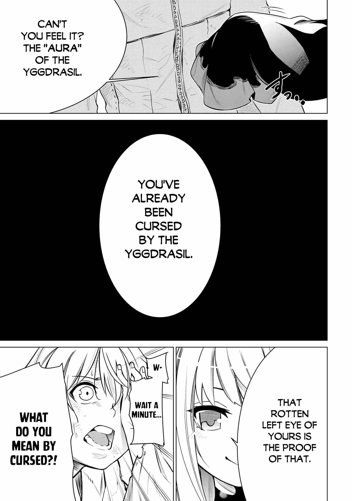 SSS-Rank Dungeon de Knife Ippon Tewatasare Tsuihou Sareta Shiro Madoushi: Yggdrasil no Noroi ni yori Jakuten de aru Maryoku Fusoku wo Kokufuku-shi Sekai Saikyou e to Itaru chapter 1 page 55